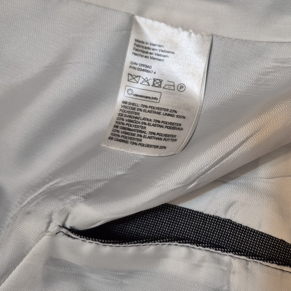 H&M Gray Fitted One-Button Blazer Suit Jacket, Xsmall - Picture 10 of 10